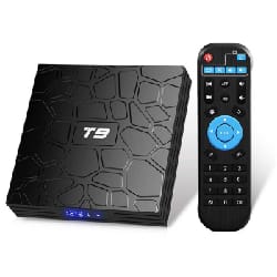 Box TV Android T9 4Go 32Go + Abonnement IPTV 12 Mois