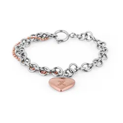 Bracelet Femme Daniel Klein Silver & Rose Gold (DKJ.3.2091-2)