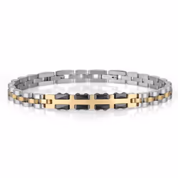 Bracelet Homme Santa Barbara Polo - Matière: Acier inoxydable - Peut être facilement attaché au poignet - Très tendance - Cou ...
