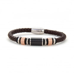 Bracelet Homme Polo Santa Barbara Marron (SBJ.6.1052-2)