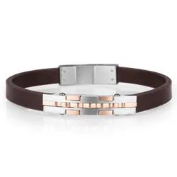 Bracelet Homme Polo Santa Barbara Marron (SBJ.6.1087-2)