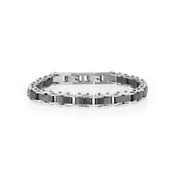 Bracelet Homme Polo Santa Barbara Noir (SBJ.6.1077-1)