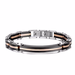 Bracelet Homme Santa Barbara Polo - Matière: Acier inoxydable - Peut être facilement attaché au poignet - Très tendance - Cou ...