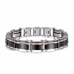 Bracelet Homme Santa Barbara Polo - Matière: Acier inoxydable - Peut être facilement attaché au poignet - Très tendance - Cou ...