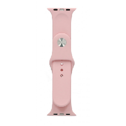 Bracelet Silic. Rose pour Apple Watch 42/44mm - L0930SB03