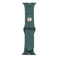 Bracelet Silicone Vert pour Apple Watch 42/44mm - Étanche et Léger