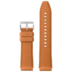 Bracelet Silicone Pour SmartWatch Xiaomi Watch S1 Cuir Marron (36759)