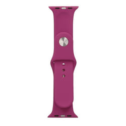 Bracelet Silicone Rose Fuchsia pour Apple Watch 42/44mm