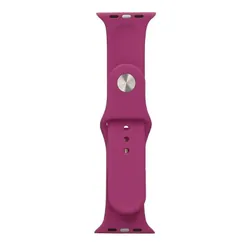 Bracelet Silicone Rose Fuchsia pour Apple Watch 42/44mm