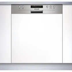 Brandt BDB424LX - Lave-vaisselle encastrable 14 couverts, 1930 W, 44 dB, Inox