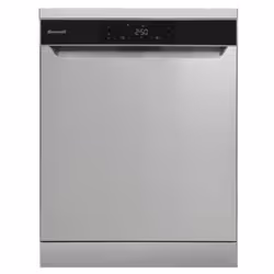 Brandt DFH147TX - Lave-vaisselle pose libre, 14 couverts, 7 programmes, classe A+++, Inox