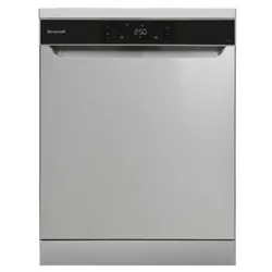 Brandt DFH147TX - Lave-vaisselle pose libre, 14 couverts, 7 programmes, classe A+++, Inox