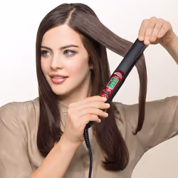 Braun Satin Hair 7 ST750 brosse soufflante et fer à lisser À chaleur Noir, Bourgogne 2 m - Vue supplémentaire 4
