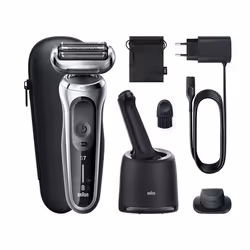 Braun Series 7 71-S7200c Rasoir à grille Tondeuse Noir, Argent