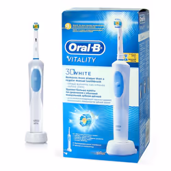 Brosse à dents électrique Oral-B rechargeable - Fibres avancée - Enlève la plaque - Nettoie et blanchit les dents naturelleme ...