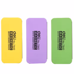 Brosse Pour Tableau Deli: Spécification: 110 × 50 × 30 mm - Matériel: EVA, éponge - Magnétique - Bande magnétique sur le côté ...