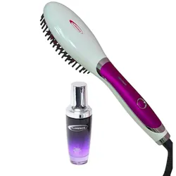 Brosse Séchoir FLORENCE HK449-1 Avec Sérum 50W - Rose