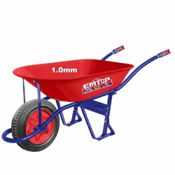 Brouette Pneumatique EMTOP EWBW7475D 75L Professionnelle