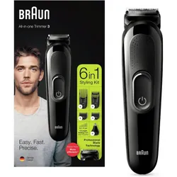 Tondeuse rechargeable multifonctions BRAUN 7EN1 -NOIR (MGK3242)
