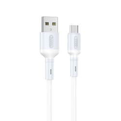 Câble Chargeur Hoco USB Vers Micro USB Blanc