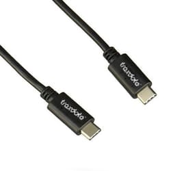 Câble Chargeur TRAXDATA M17 Charge Rapide Type-C Vers Type-C - Noir