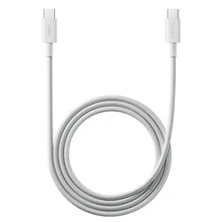 Câble Chargeur Xiaomi Tressé Type-C 6A Blanc
