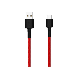 Cable chargeur Xiaomi Type C / 1M / Rouge