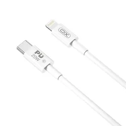 Câble Chargeur Xo NB Q190A Type-C Vers Type-C Blanc