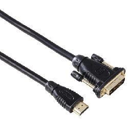 Cable d'adaptation Hama HDMI mâle to DVI mâle / 2M