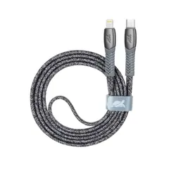 Câble de Charge RIVACASE 1.2m Type-C Vers Lightning - Gris