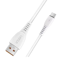 Câble De Charge UEELR DX1601 Type-C 6A - Blanc