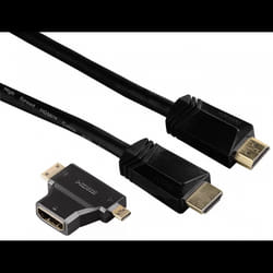 Câble HDMI ™ haute vitesse Hama, fiche - fiche, Ethernet, 3,0 m