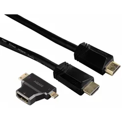 Câble HDMI ™ haute vitesse Hama, fiche - fiche, Ethernet, 3,0 m