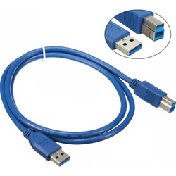 Cable Imprimante USB3 3M Bleu