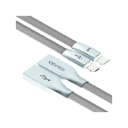 Câble Plat Romoss RoLink 2 en 1 USB vers Micro USB & Lightning