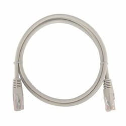 Câble Réseau Briticom Cordon Cuivre UTP C6 1M Gris