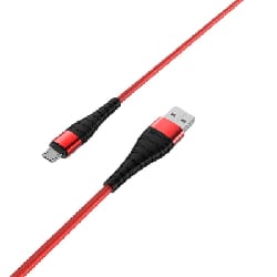 CÂBLE USB Borofone BX32 5A POUR USB TYPE C / 1 M / Rouge