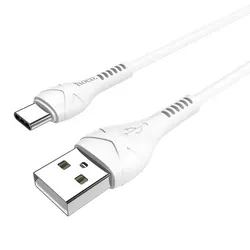 Câble USB HOCO X37 2.1A Pour Type C 1.2m - Blanc
