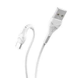 CÂBLE USB HOCO X37 POUR TYPE C - 1M - BLANC ()