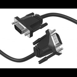 Câble VGA HAMA Full-HD 1080p 1.5m - Noir
