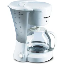 Cafetière Électrique 10-12 Tasses - TECHWOOD TCA-9121 Café du Matin