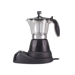 Cafetière Electrique BEPER 3 Tasses - 400 Watt - Noir (BC.040N)