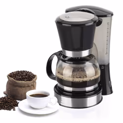 Cafetière Électrique Jata CA5040 - Puissance : 550 Watts - Capacité : 0.6 Litres - Nombre De Tasse : 2-8 tasses - Interrupteu ...