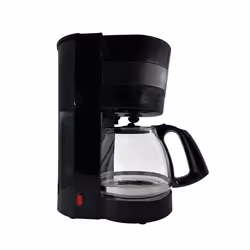Cafetière Électrique NEWSTAR - Puissance: 800 Watts - Capacité: 1.25 Litres (12 tasses) - Verseuse en Verre - Système anti-go ...