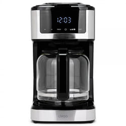Cafetière électrique programmable LIVOO 1.8L  - Noir