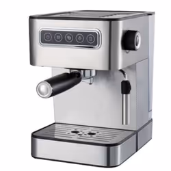 Cafetière Expresso WKM - Capacité de réservoir d'eau: 1.5 Litre - Nombre de tasses: 2 tasses - Haute Pression: 15 bars - Maté ...