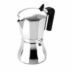 Cafetière FAGOR Cupy - Capacité en tasses: 9 Tasses - Corps en aluminium - Finition intérieure et extérieure polie miroir - P ...