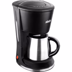 Cafetière SINBO 800W noir & inox-KCM-2963