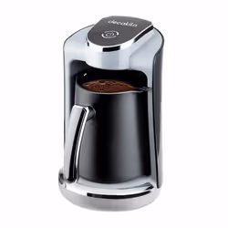 Cafetière turque DECAKILA - Capacité : 250ml（4 tasses）- Puissance : 500W - Indicateur de niveau d'eau intégré - Éteignez auto ...