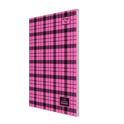 Cahier Piqué YAMAMA 96 pages à carreaux 17x22 cm 70 g/m² - Rose